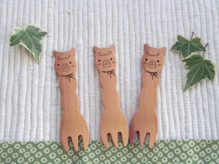 2978843S2-SDJ-3-Cute Alpaca Snack Fork