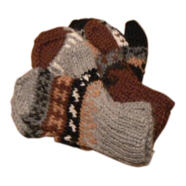 Deluxe Hand Knit Mittens for Kids - Purely Alpaca