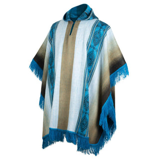 Earth and Water Alpaca Poncho - Choice Alpaca Products-DN_185871346531