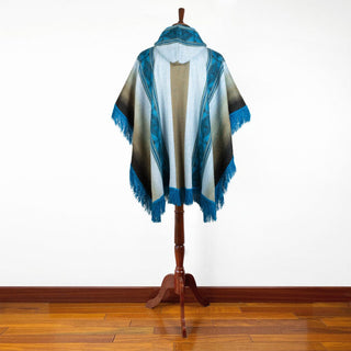 Earth and Water Alpaca Poncho - Choice Alpaca Products-DN_185871346531
