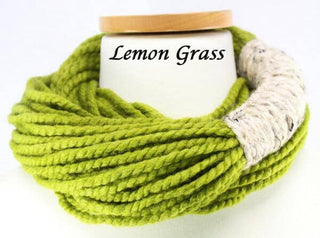 eco-lime-Eco Alpaca Scarf