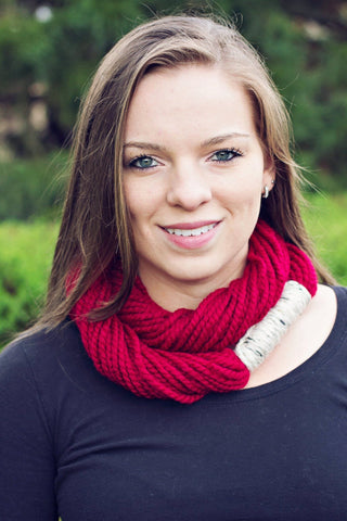 eco-lime-Eco Alpaca Scarf