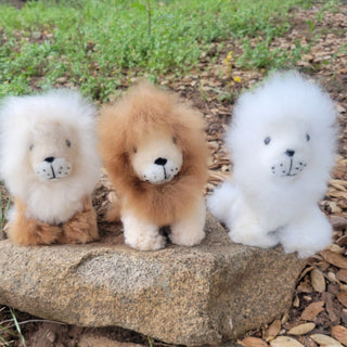 Fur Alpaca Lion - Choice Alpaca Products-7inch_alpaca_lion