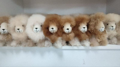 Fur Alpaca Lion Toys 