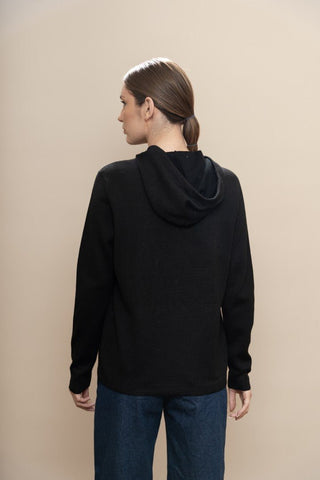Baby Alpaca/Cotton Hoodie - Choice Alpaca Products-A10Z825P0000-XXC0002-SM