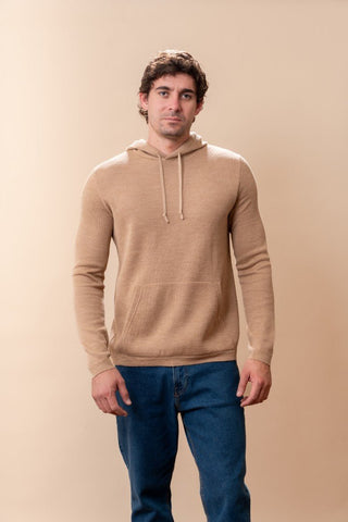 Baby Alpaca/Cotton Hoodie - Choice Alpaca Products-A10Z825P0000-XXC0002-SM
