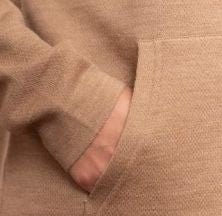 Baby Alpaca/Cotton Hoodie - Choice Alpaca Products-A10Z825P0000-XXC0002-SM