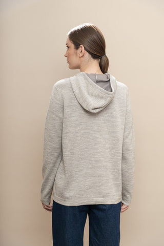 Baby Alpaca/Cotton Hoodie - Choice Alpaca Products-A10Z825P0000-XXC0004-SM