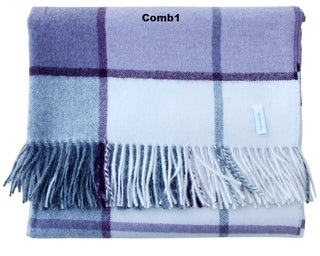 Horizon Stripe Alpaca Throw - Choice Alpaca Products-R7973-1