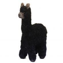 4alpaca-black-Huacaya Alpaca Felted Ornament