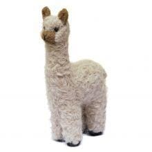 4alpaca-vicuna-Huacaya Alpaca Felted Ornament
