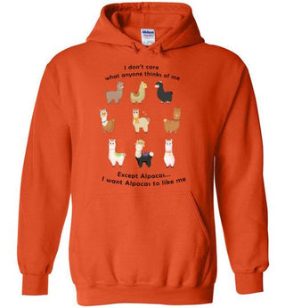 t-shirt: I Want Alpacas to Like Me Gildan Heavy Blend Hoodie - Choice Alpaca Products-TS.101355123