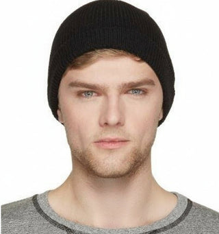 IditarodStdBlk-Iditarod 100% Alpaca Beanie Hat