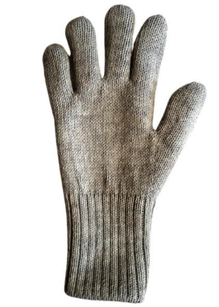 Iditarod 100% Alpaca Double-Thick Reversible Gloves - Choice Alpaca Products-IditGloves_Sm_Black_MedGrey