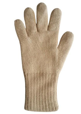 Iditarod 100% Alpaca Double-Thick Reversible Gloves - Choice Alpaca Products-IditGloves_Sm_MedGrey_Silver