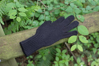 Iditarod 100% Alpaca Double-Thick Reversible Gloves - Choice Alpaca Products-IditGloves_XSm_Brown_Beige