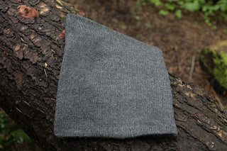 Iditarod Neck Gaiter Baby Alpaca Lined - Choice Alpaca Products-linedgaiterblk