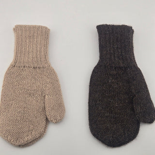 Kids Alpaca Mittens - Choice Alpaca Products-classic-mittens2026-infant0-brown
