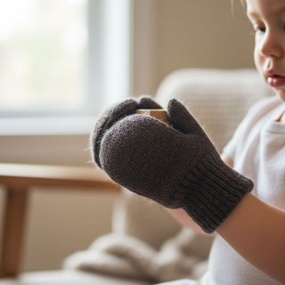 Kids Alpaca Mittens - Choice Alpaca Products-classic-mittens2026-infant0-brown