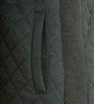 Luxury Quilted Alpaca Vest Jacket 