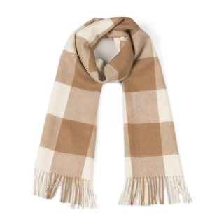 Luxury Square Alpaca Scarf - Choice Alpaca Products-D10720-Comb7