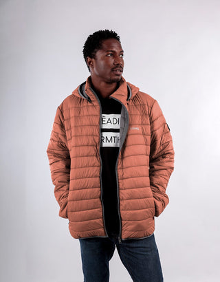 Men's Alpafill Puffer Alpaca Jacket - Choice Alpaca Products-MENALPPHAHPUJKTXS