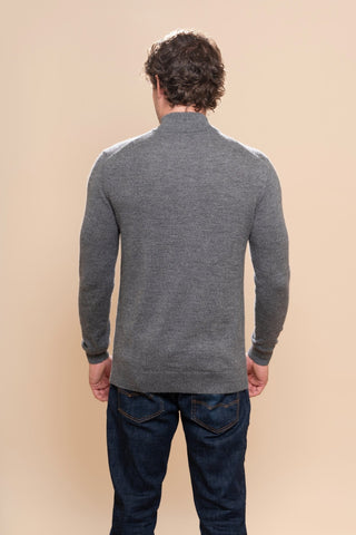 Men's New York 1/2 Zip Sweater - Choice Alpaca Products-A10Y456P0100-H910001-MD