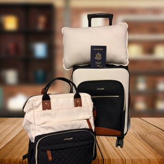 -Natural Alpaca Travel Pillow