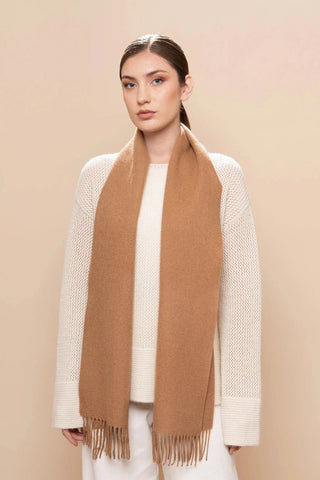 Natural Undyed 100% Baby Alpaca Eco Scarf - Choice Alpaca Products-D10234EP0000-0840001