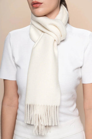 Natural Undyed 100% Baby Alpaca Eco Scarf - Choice Alpaca Products-D10234EP0000-M080006