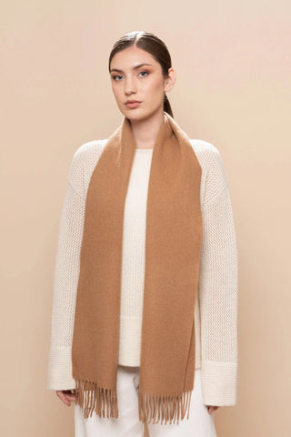 Natural Undyed 100% Baby Alpaca Eco Scarf Scarf 