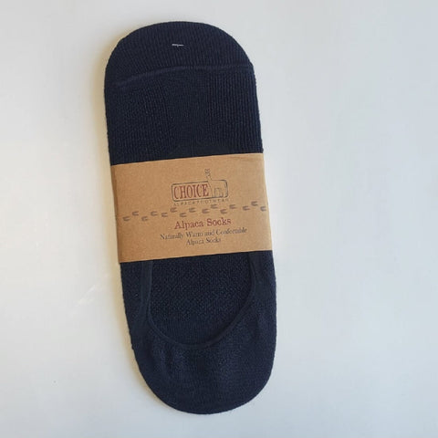 No-Show Alpaca Socks Socks Medium Black 