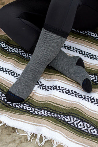 "OutdoorAdventure" Alpaca Socks - Made in the USA Socks 