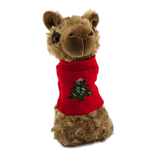 PacaBuddies Sweater Accessories - Choice Alpaca Products-pacabuddies-sweater-christmas-red