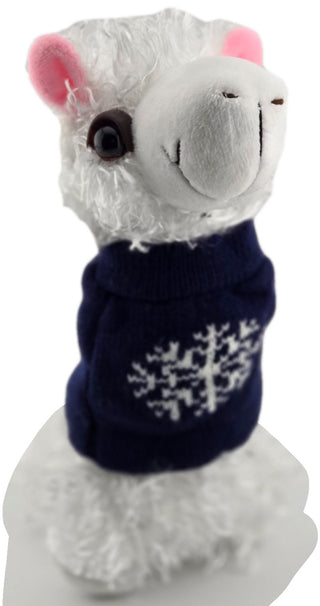 PacaBuddies Sweater Accessories - Choice Alpaca Products-pacabuddies-sweater-snowflake-blue