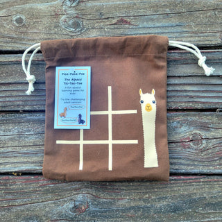 Pica-Paca-Poe-5-pk-brown-Pica Paca Poe - Alpaca Tic-Tac-Toe Game