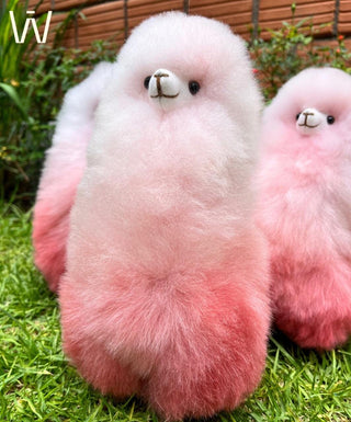 Premium Alpaca Fur Toys Collection - Choice Alpaca Products-WP-JOS-pinkcream-23