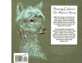 Saving Gideon - An Alpaca Story Book - Choice Alpaca Products-saving_gideon_book
