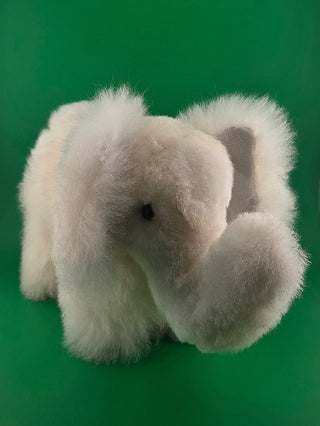 Sculpted Alpaca Fur Poodle Toy 