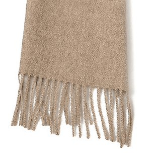 Solid Weave Brushed Scarf - Choice Alpaca Products-D6418-2L004