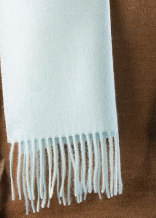 Solid Weave Brushed Scarf - Choice Alpaca Products-D6418-AZ8125