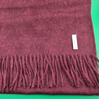 Solid Weave Brushed Scarf - Choice Alpaca Products-D6418-M640