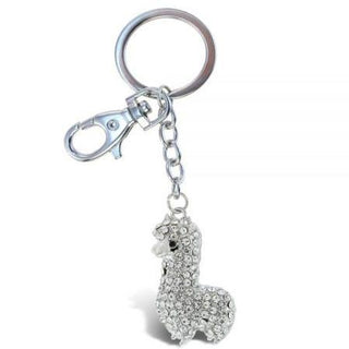 Sparkling Alpaca Keychain Jewelry Charm - Choice Alpaca Products-CT-sparkcharm