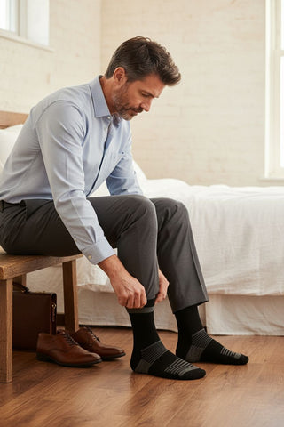 Sport Mid-Crew Active Alpaca Socks - Choice Alpaca Products-S-N21299-S/M-black