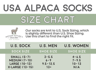 Survival Over-the-Calf Sock - Choice Alpaca Products-0105F-MD