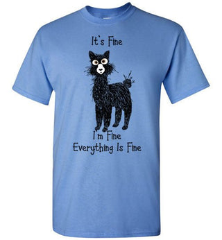 t-shirt: Alpaca I'm Fine Short-Sleeve - Choice Alpaca Products-TS.102489198