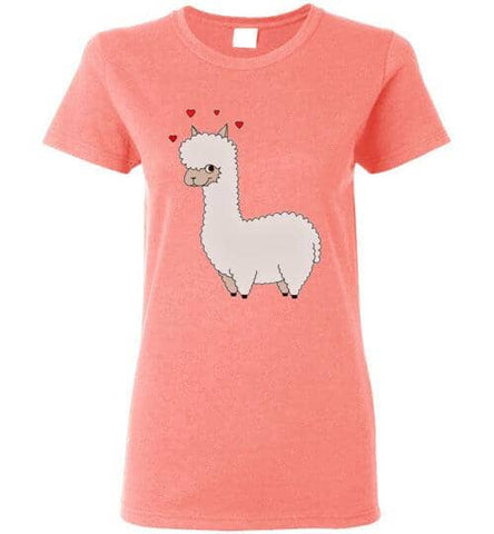 t-shirt: Alpaca Love Gildan Ladies Short-Sleeve 