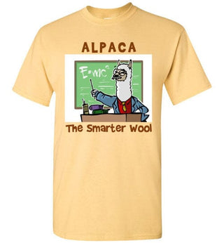 t-shirt: Alpaca The Smarter Wool Gildan Short-Sleeve - Choice Alpaca Products-TS.103593457