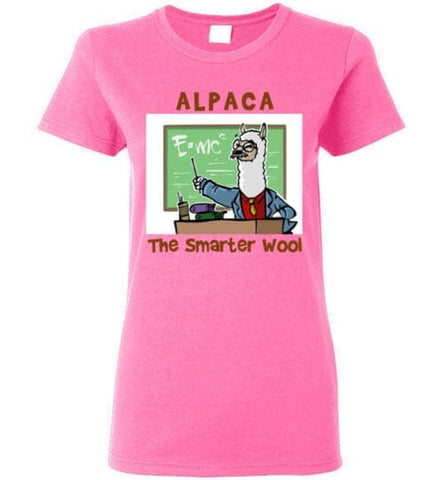 t-shirt: Alpaca The Smarter Wool Ladies Short-Sleeve Azalea S 
