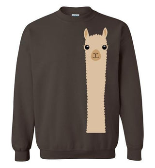 TS.84709659-t-shirt: Alpaca Watching Gildan Sweatshirt